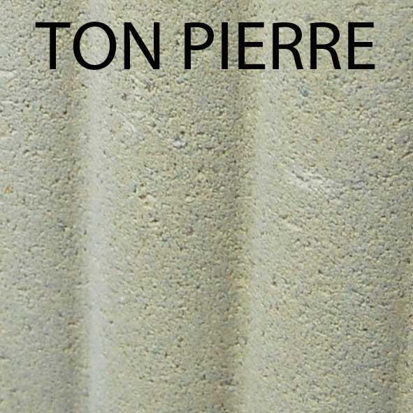 dessus pilier béton ton pierre