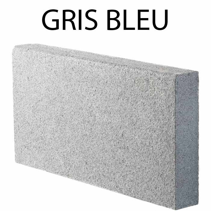 Bordure granit gris bleu