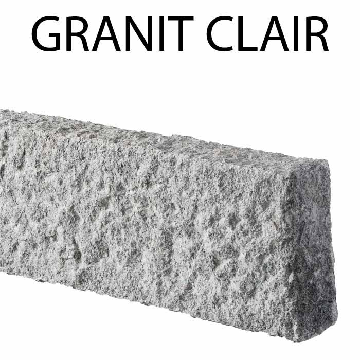 Bordure granit clair