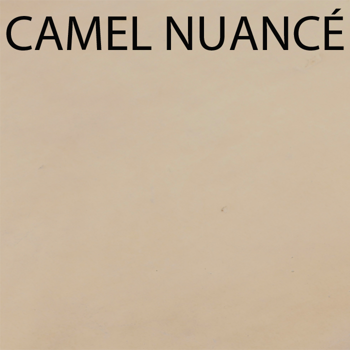Bordure pierre renconstituée patinée camel nuancé