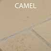 dalle pierre reconstituée bouchardée 40x20cm camel