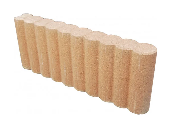 Bordure colonnade coloris saumon