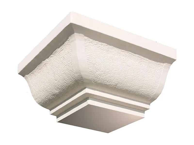 Angle sortant de corniche bandeau bouchardée CN13