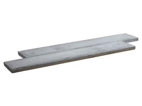 Lames planche bois en pierre reconstituée
