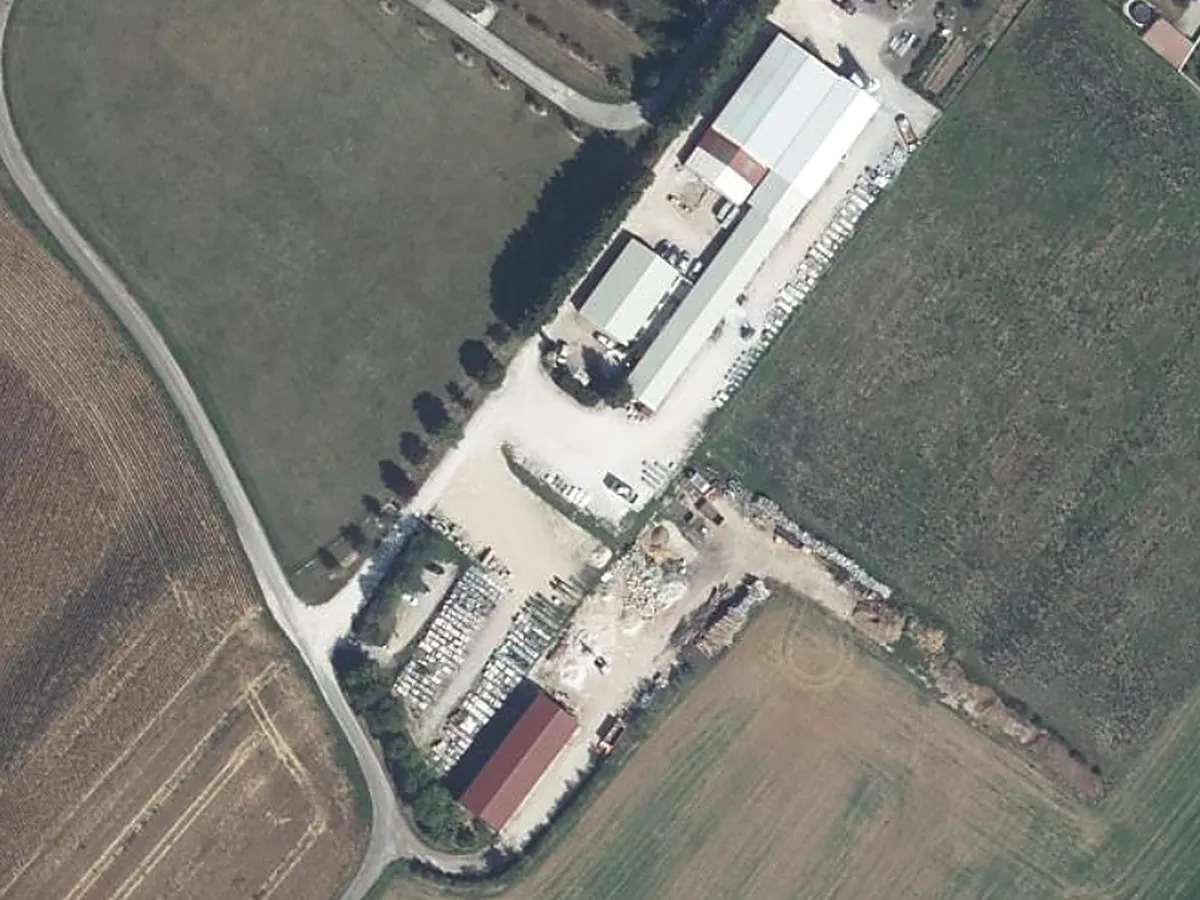Vue aérienne du site de production de Gerland